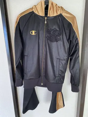Champion 저리 세트 블랙/금