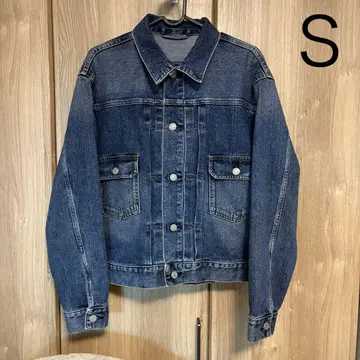 GU S 사이즈 데님 자켓 2nd 세컨드 타입