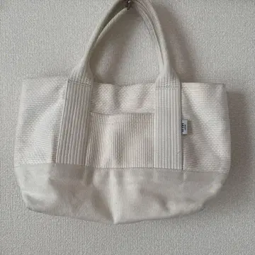 BEAMS JAPAN 아이보리 토트백