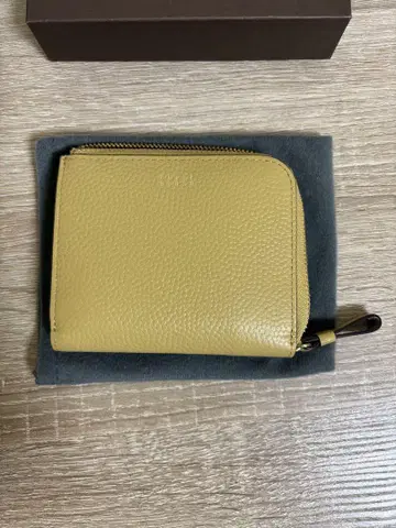 PELLE BORSA 페레볼사 L자 지퍼 미니 지갑