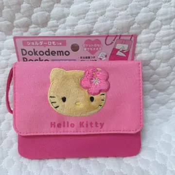 산리오 초귀염 일광화상 키티 멀티 포켓 새 학기 파우치 티슈 케이스