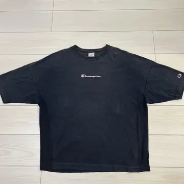 Champion 리버스 위브 T셔츠 S 블랙