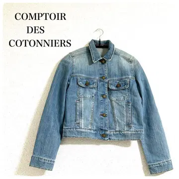 COMPTOIR DES COTONNIERS 데님 자켓 5 XS
