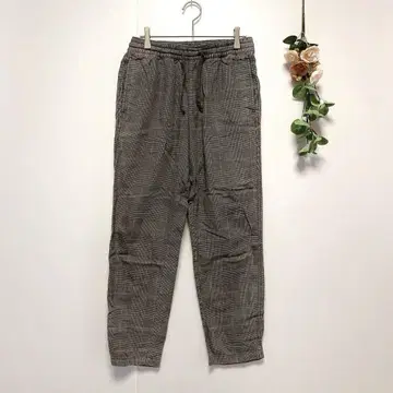 새상품급 [ UNIQLO ] 플란넬 이지 팬츠 글렌체크 (S)