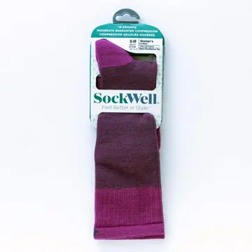 [미사용 새상품] SockWell 압박 삭스 S-M 라즈베리