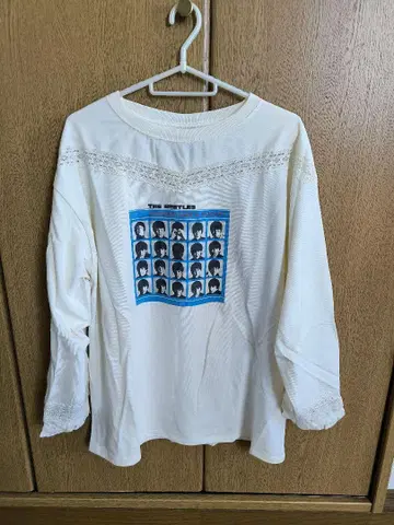 니코앤드 더 비틀즈 긴팔 T셔츠 화이트