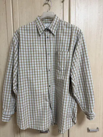 FUJITO B/S Shirt 체크 빅 실루엣 셔츠 3