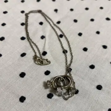 [ e.m. ] 지르코니아 3연 목걸이