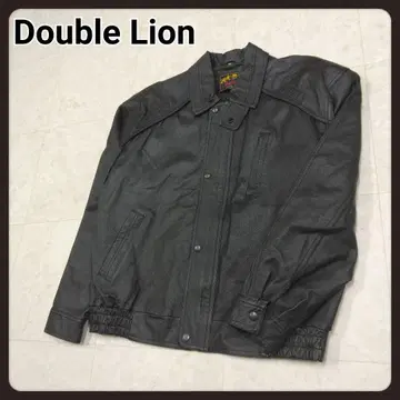 더블 라이온 가죽 자켓 50 남성용