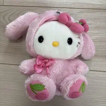 초레어 헬로키티 봉제 인형 체리 토끼 인형옷 인형