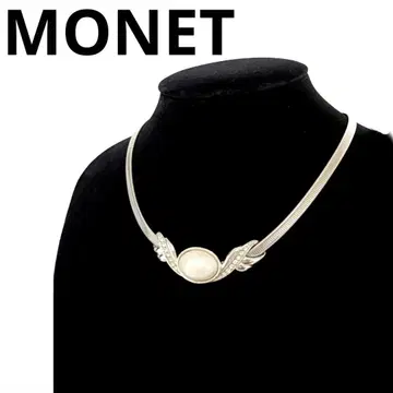 MONET 모네 vintage 빈티지 목걸이 실버 레어