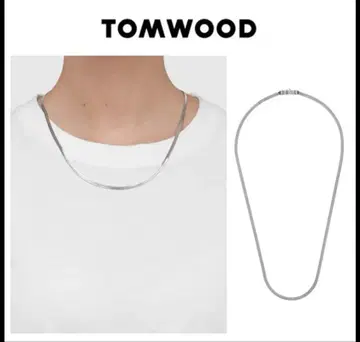 TOMWOOD Herringbone Chain Silver 20.5