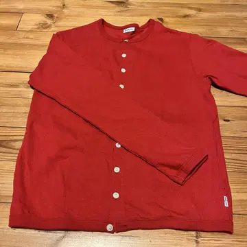 ORCIVAL 오르치발 cotton 가디건 레드