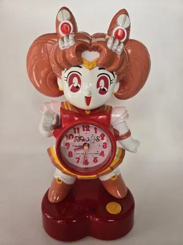 세일러문 알람 시계 치비우사 치비문 피규어 헤이세이 애니메이션