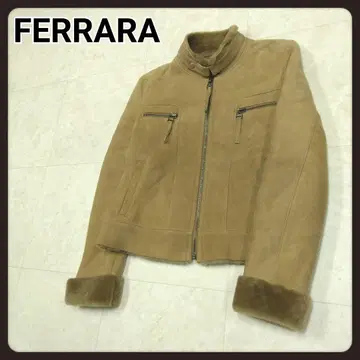 FERRARA 무스탕 자켓 S 여성용 가죽 자켓