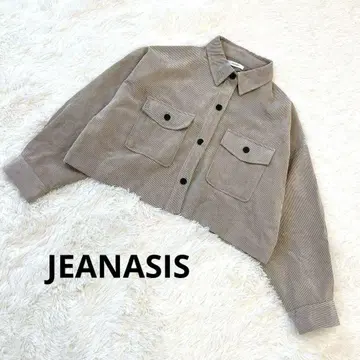 JEANASIS 지나시스 아우터 코듀로이 자켓 숏 가을/겨울