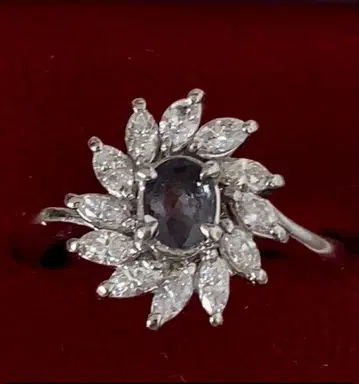 천연 알렉산드라이트 반지