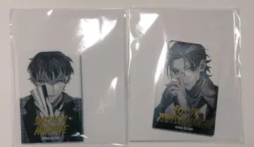 히프노시스 마이크 메탈릭 스퀘어 캔뱃지 시로가네 사사라 츠츠지모리 로쇼