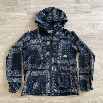 THE NORTH FACE 반다나 패턴 자켓 L 네이비
