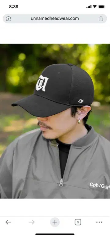 언네임드 헤드웨어 골프 캡 SS