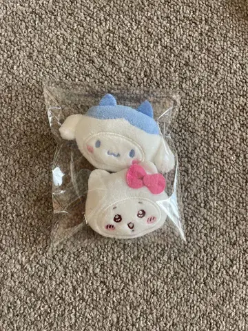 치이카와 산리오 콜라보 헤어 클립 2개 세트