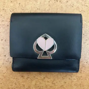kate spade 케이트 스페이드 이단 접이식 지갑 블랙