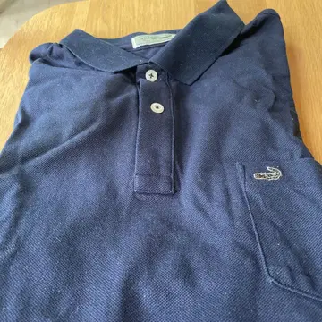 Lacoste 네이비 피케 셔츠 긴팔