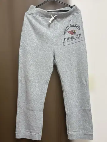 Champion 그레이 스웨트 팬츠 M
