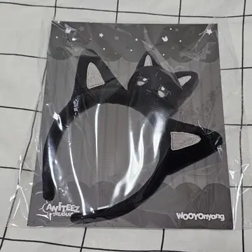 ATEEZ 우영 머리띠 ANITEEZ 헤어밴드 에이티즈 우요냥