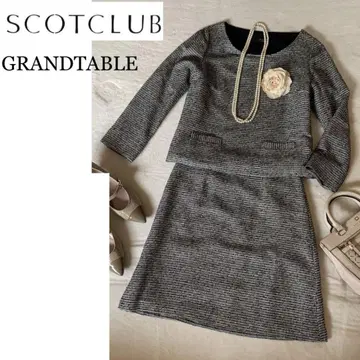 새상품급! SCOT CLUB GRANDTABLE 일본제 트위드 포멀 슈트
