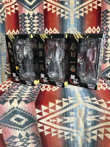 DIGSTA 용과 같이 3체 세트 키류 카즈마/마지마 고로/카스가 이치반