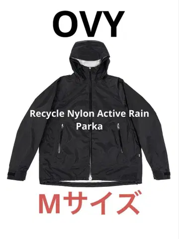 OVY 리사이클 나일론 액티브 레인 파카 M 사이즈