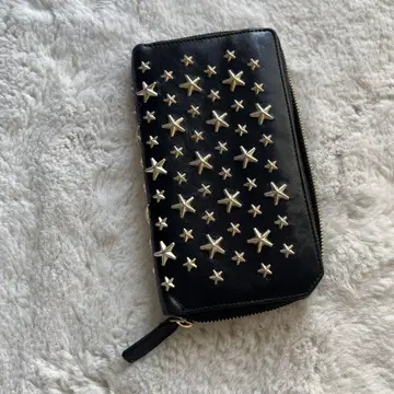 Jimmy Choo 별 모양 스터드 장지갑