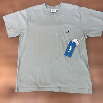 OBEY 반팔 T셔츠 L 스카이블루
