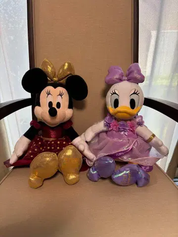 디즈니 스토어 25주년 봉제 인형 세트