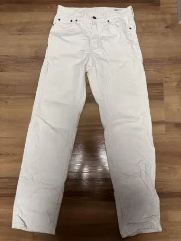 ZARA 화이트 스트레이트 팬츠 EUR 38