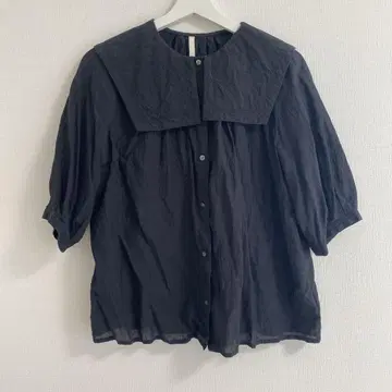fig london cu/c rown sailor BL 블라우스