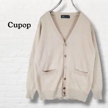 Cupop 니트 가디건 모 30% [ S ] 베이지