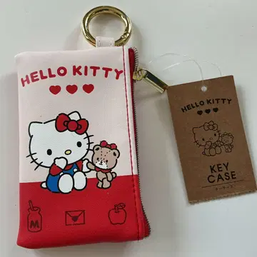 헬로키티 키케이스 & IC 카드 케이스 새상품