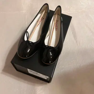 새상품 레페토 repetto 에나멜 발레 슈즈 블랙