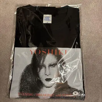YOSHIKI T셔츠 M 사이즈 블랙