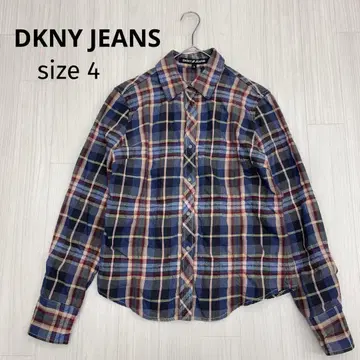 DKNY JEANS DKNY 플란넬 체크 셔츠 4