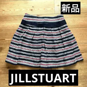 JILLSTUART 스트라이프 플레어 스커트 사이즈 2