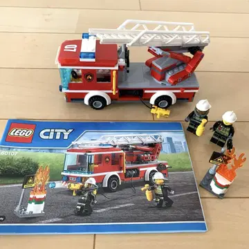 LEGO CITY 레고 시티 정품 60107 사다리 자동차