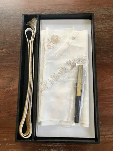 허리띠, 오비 장식 천, 부채, 예복 세트, 전통 예복 기모노