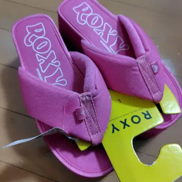 ROXY 여성용 통굽 샌들 써니 선셋