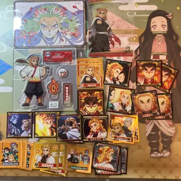 귀멸의 칼날 렌고쿠 쿄쥬로 굿즈 세트