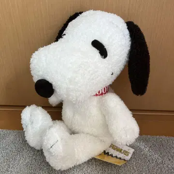 미사용 새상품 SNOOPY 스누피 앉아있는 BIG 특대형 봉제 인형