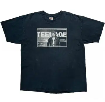 Kurt Cobain TEENAGE vintage 티셔츠