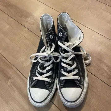 Converse All Star 블랙 스니커즈 24.5